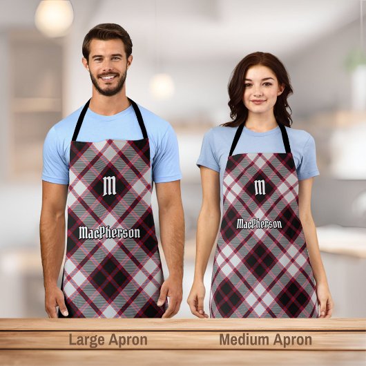 Tablier Clan MacPherson Chasse Tartan Apron