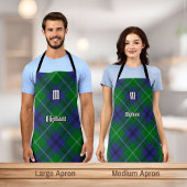 Tablier Clan Oliphant Tartan Apron