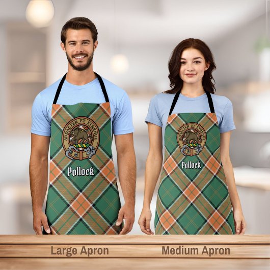 Tablier Clan Pollock Crest Apron