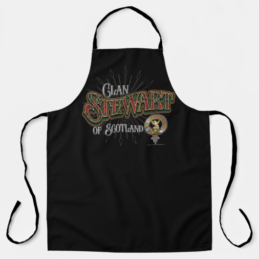 Tablier Clan Stewart (Recto)