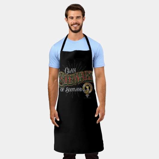 Tablier Clan Stewart (Porté)