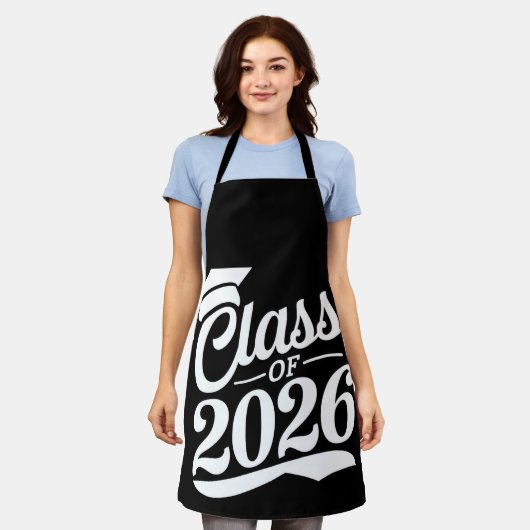 Tablier Classe De Diplômés De 2026 Fier (Porté)