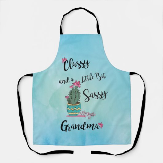 Tablier Classé Et Un Peu Sassy Apron (Recto)