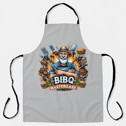 Tablier Classe père BBQ (Recto)