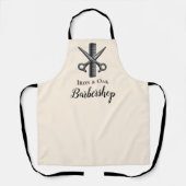 Tablier Classic Barbershop Tools Vintage Style (Recto)