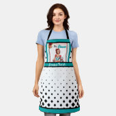 Tablier Classic Blue Pinup_ Be Classic (Porté)