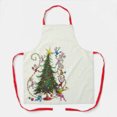 Tablier Classic The Grinch | Arbre de Noël (Recto)