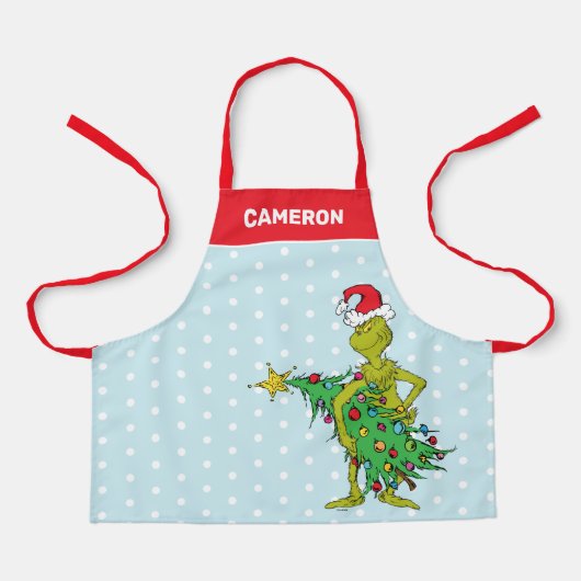 Tablier Classique Le Grinch | Méchant (Recto)