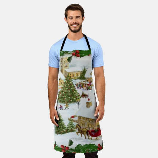 Tablier Classiques de Noël (Porté)