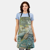 Tablier Claude Monet. Baigneurs à La Grenouillère (Porté)