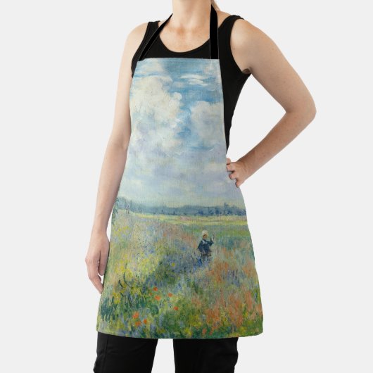 Tablier Claude Monet - Champs de pavot près d'Argenteuil ( (Insitu)