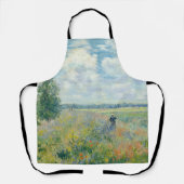 Tablier Claude Monet - Champs de pavot près d'Argenteuil ( (Recto)