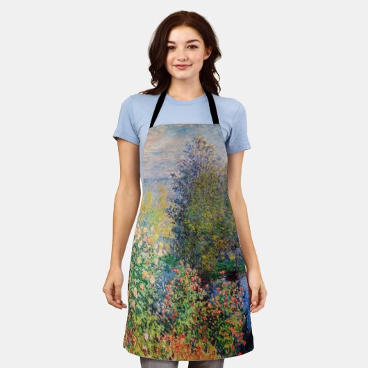 Tablier Claude Monet - Coin du jardin à Montgeron (Porté)