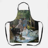 Tablier Claude Monet - Déjeuner sur l'herbe, panneau droit (Recto)