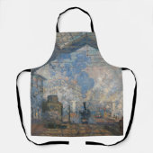 Tablier Claude Monet - Gare Saint-Lazare Vue extérieure (Recto)