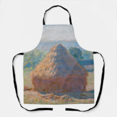 Tablier Claude Monet - Haystacks, fin de l'été (Recto)