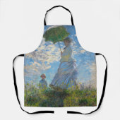 Tablier Claude Monet - La Promenade, Femme avec un Parasol (Recto)