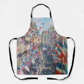 Tablier Claude Monet - La Rue Montorgueil - Paris (Recto)