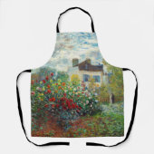 Tablier Claude Monet - Le Jardin de l'Artiste à Argenteuil (Recto)