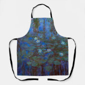Tablier Claude Monet - Lys d'Eau Bleue (Recto)