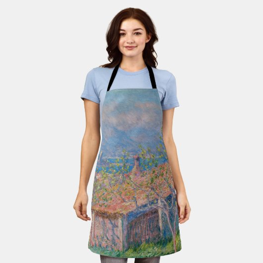 Tablier Claude Monet - Maison de jardinier à Antibes (Porté)