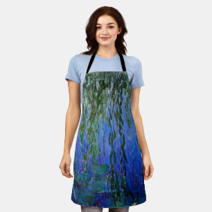 Tablier Claude Monet - Nymphéas avec saule pleureur
