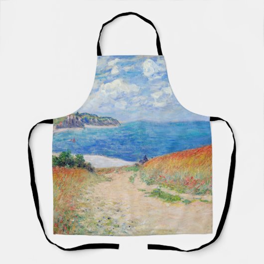 Tablier Claude Monet - Path in Wheat Fields at Pourville (Recto)