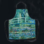 Tablier Claude Monet - Pont D'Eau Et Pont Japonais<br><div class="desc">Claude Monet - Pont D'Eau Et Pont Japonais (1899)</div>