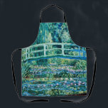 Tablier Claude Monet - Pont D'Eau Et Pont Japonais<br><div class="desc">Claude Monet - Pont D'Eau Et Pont Japonais (1899)</div>