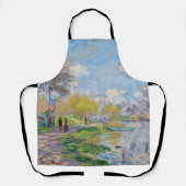 Tablier Claude Monet - Printemps de la Seine (Recto)