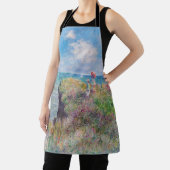 Tablier Claude Monet - Promenade Cliff à Pourville (Insitu)