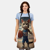 Tablier Claw-some Hoops : Cat sans peur (Porté)