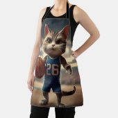 Tablier Claw-some Hoops : Cat sans peur (Insitu)