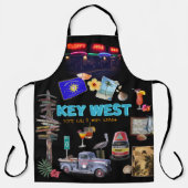 Tablier Clé West Collage (Recto)