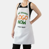 TABLIER CLIENT SIMPLE CONTEMPORAIN PROPRE BLANC MODE (Insitu)