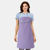 Tablier Clinique Nurse Logo Soins à domicile (Porté)