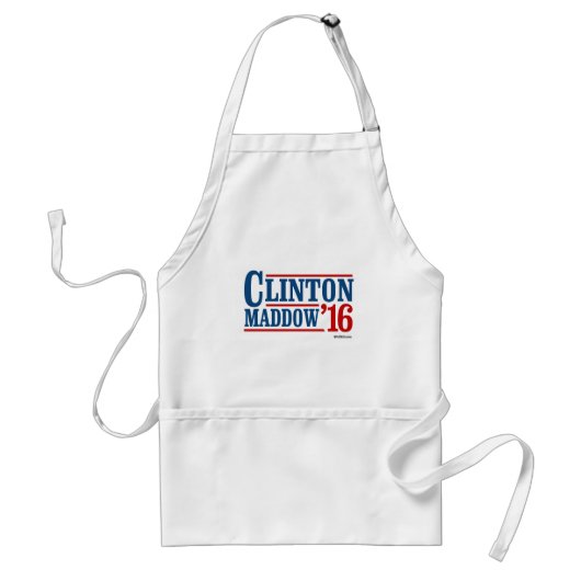 Tablier Clinton et candidats à la vice-présidence de (Devant)