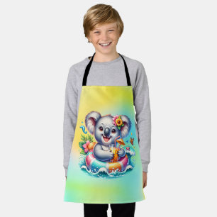 Tablier Cliparts de sublimation de koala d'été-97702