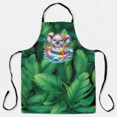Tablier Cliparts de sublimation de koala d'été-97702 (Recto)