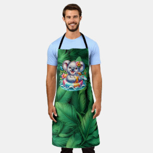 Tablier Cliparts de sublimation de koala d'été-97702