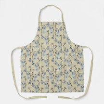 Cloches bleues de style rétro