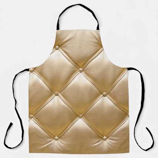 Tablier Closeuse en cuir doré (Recto)