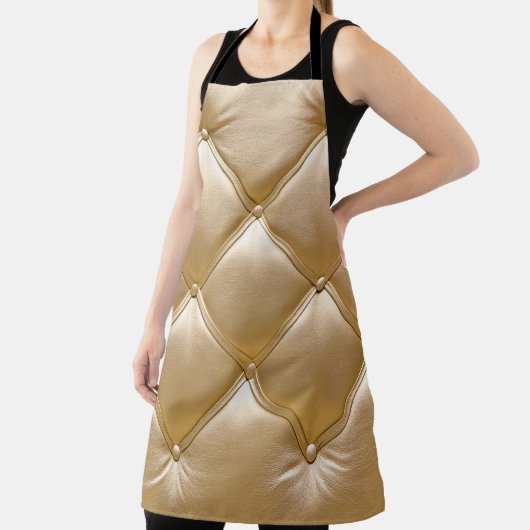 Tablier Closeuse en cuir doré (Insitu)