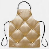 Tablier Closeuse en cuir doré (Recto)