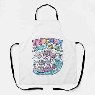 Tablier Club de surf Licorne