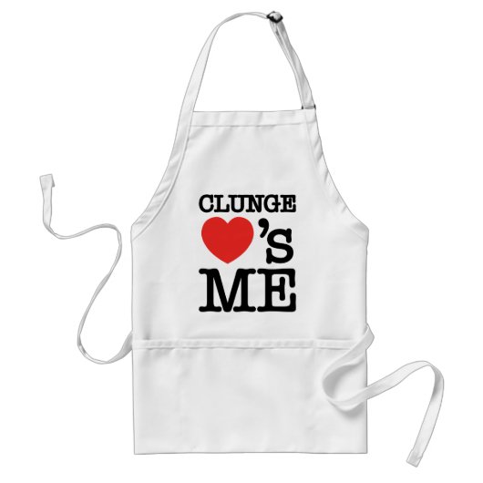TABLIER CLUNGE M'AIME (Devant)