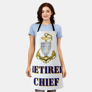 Tablier Coast Guard Chief Retired