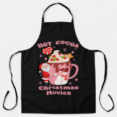 Tablier Coca Chaud Et Films De Noël (Recto)