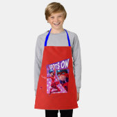 Tablier Coccinelle | Spots Sur Graphique Violet (Porté)