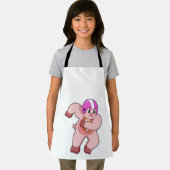 Tablier Cochon de football (Insitu)